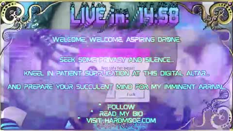 Snapshot of hardm0de chatting on June 8, 4:07 pm B0ne Daddy Bonesaw Real-Life College of Whispers Bard mindfuck brainwash hypno cerebral sensual online show from June 8, 4:07 pm