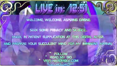 Snapshot of hardm0de chatting on July 29, 4:05 pm B0ne Daddy Bonesaw Real-Life College of Whispers Bard mindfuck brainwash hypno cerebral sensual online show from July 29, 4:05 pm