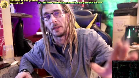 Honey and Bear online show from February 3, 3:59 pm