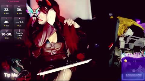 hotginger666 online show from February 25, 12:31 am