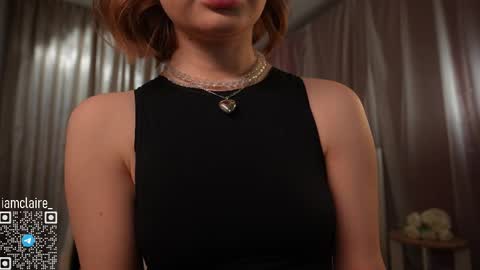 Snapshot of iamclaire_ chatting on February 11, 4:56 pm Claire online show from February 11, 4:56 pm