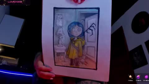 Snapshot of ink_demon chatting on October 19, 6:03 am demon online show from October 19, 6:03 am