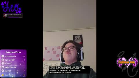 Snapshot of intentkitten chatting on February 7, 1:04 pm Reigning Leo online show from February 7, 1:04 pm