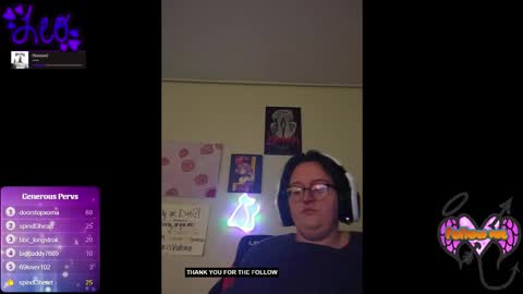 Snapshot of intentkitten chatting on February 10, 5:33 am Reigning Leo online show from February 10, 5:33 am