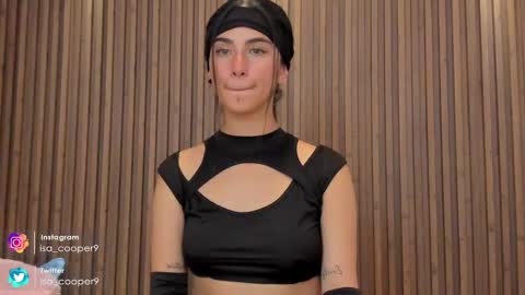 Isabella Cooper online show from March 6, 9:20 pm