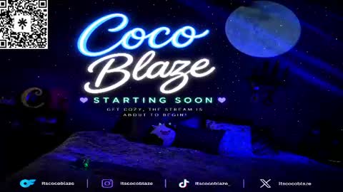 CoCo Blaze online show from August 10, 4:27 am