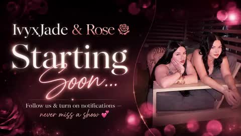 Snapshot of jadexivy_rose chatting on May 28, 3:37 am JadexIvy online show from May 28, 3:37 am