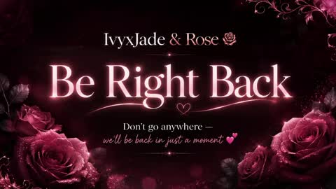 Snapshot of jadexivy_rose chatting on May 29, 2:42 am JadexIvy online show from May 29, 2:42 am