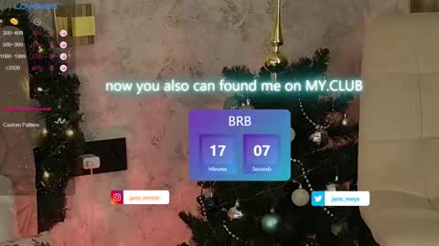 your kitty JANE roawww online show from December 29, 11:18 am