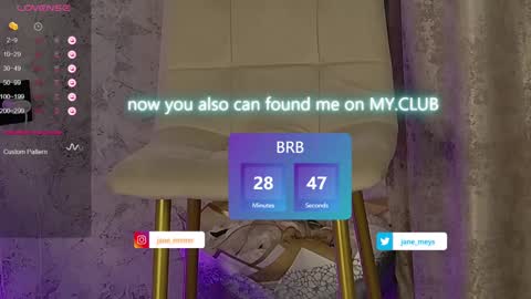 your kitty JANE roawww online show from January 12, 8:04 am