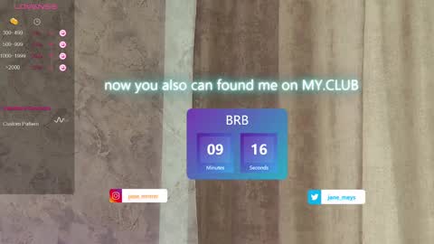 your kitty JANE roawww online show from February 28, 11:25 am