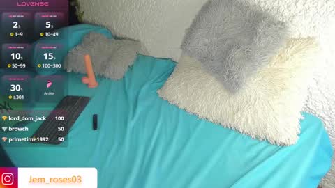 Snapshot of jem_roses3 chatting on January 26, 8:25 am jem roses3 online show from January 26, 8:25 am