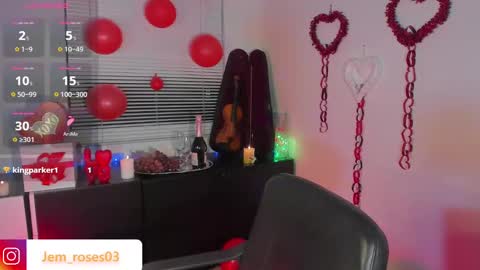 Snapshot of jem_roses3 chatting on February 13, 3:18 am jem roses3 online show from February 13, 3:18 am