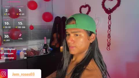 Snapshot of jem_roses3 chatting on February 13, 6:20 am jem roses3 online show from February 13, 6:20 am