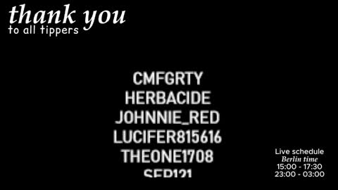 Jenny online show from May 16, 1:35 am