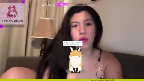Snapshot of jennybeyb chatting on February 20, 10:54 pm JennyBeyb online show from February 20, 10:54 pm
