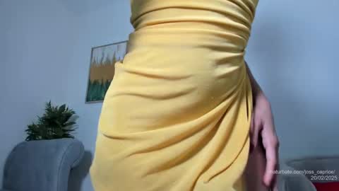 Snapshot of joss_caprice chatting on February 20, 6:46 pm Joss online show from February 20, 6:46 pm