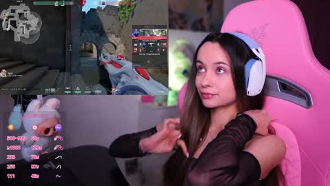 Angelina online show from April 7, 3:34 pm