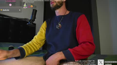 Snapshot of just_your_dreamboy chatting on January 26, 1:20 am Maxi online show from January 26, 1:20 am