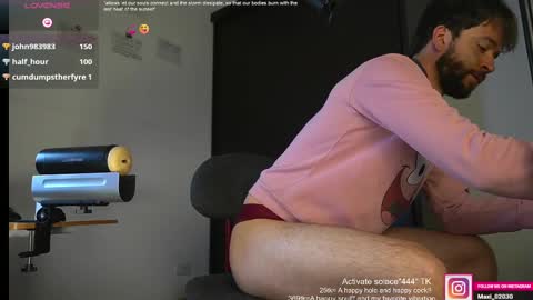 Snapshot of just_your_dreamboy chatting on February 22, 12:38 am Maxi online show from February 22, 12:38 am