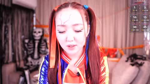 Snapshot of k_kimikooo chatting on October 28, 4:38 am Amely online show from October 28, 4:38 am