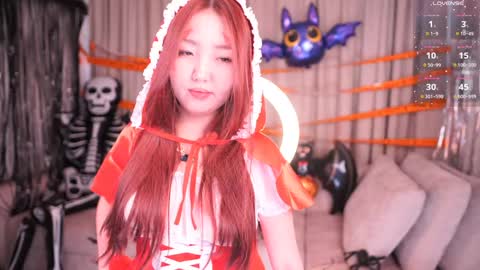 Snapshot of k_kimikooo chatting on October 29, 2:47 am Amely online show from October 29, 2:47 am