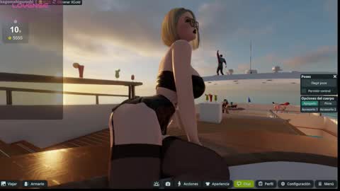 Snapshot of kagome__higurashi chatting on February 12, 11:22 pm Emily online show from February 12, 11:22 pm