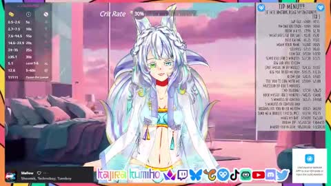Snapshot of kajira_kumiho chatting on February 3, 3:09 am kaji 3 online show from February 3, 3:09 am