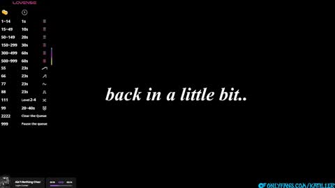 Snapshot of katillery chatting on January 14, 4:45 pm Katie online show from January 14, 4:45 pm