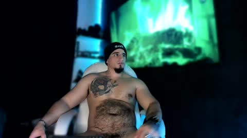 Snapshot of kingbear777 chatting on January 27, 8:28 pm King Bear online show from January 27, 8:28 pm