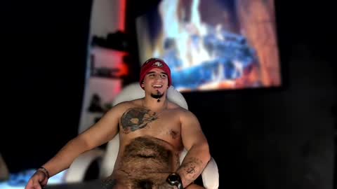 Snapshot of kingbear777 chatting on January 28, 7:32 am King Bear online show from January 28, 7:32 am