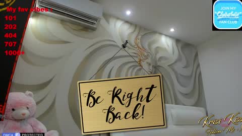 Snapshot of krisi_kiss chatting on January 14, 6:56 am KrisiFollow me  Thumb UP  online show from January 14, 6:56 am