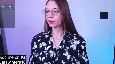 Snapshot of larawinters chatting on January 7, 8:00 pm larawinters online show from January 7, 8:00 pm