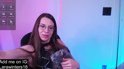 Snapshot of larawinters chatting on February 8, 7:39 pm larawinters online show from February 8, 7:39 pm