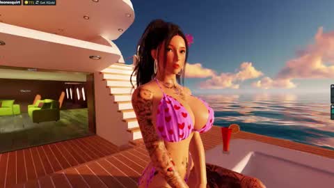 Leona online show from February 1, 1:37 am