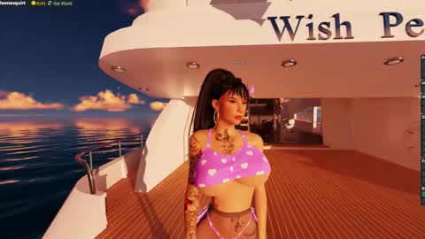 Leona online show from February 15, 6:48 pm