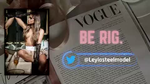 INSTA leylasteel model         online show from July 2, 12:33 pm