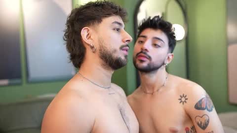 Snapshot of liam_and_luca chatting on March 6, 10:36 pm Liam Luca online show from March 6, 10:36 pm