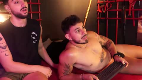 Snapshot of liam_and_luca chatting on September 26, 2:04 am Liam Luca online show from September 26, 2:04 am