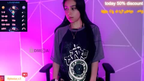 Snapshot of liilylouise chatting on October 29, 12:29 pm Liliana online show from October 29, 12:29 pm