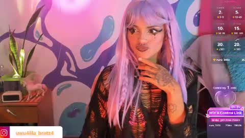 Snapshot of lila_bratz chatting on June 30, 5:08 am Lila online show from June 30, 5:08 am