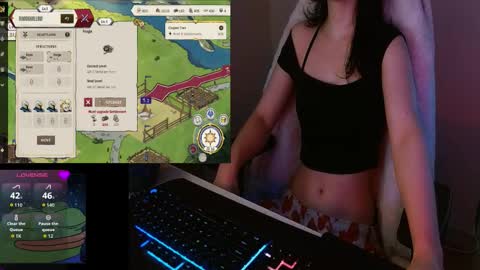 Snapshot of lilythrone chatting on January 16, 7:29 pm Lily Rone online show from January 16, 7:29 pm