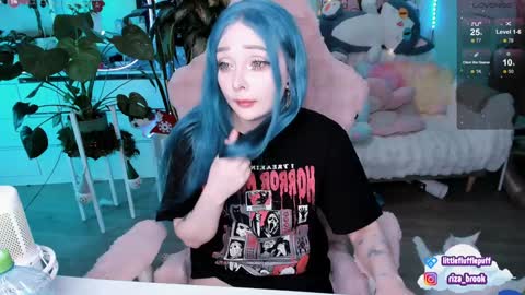 Snapshot of littleflufflepuff chatting on December 7, 12:30 am Riza Riri Puff  online show from December 7, 12:30 am