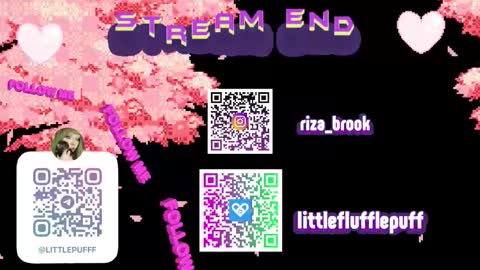Snapshot of littleflufflepuff chatting on September 24, 12:47 am Riza Riri Puff  online show from September 24, 12:47 am