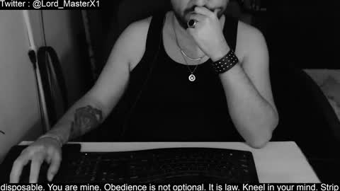 lord_masterx online show from November 6, 5:30 am