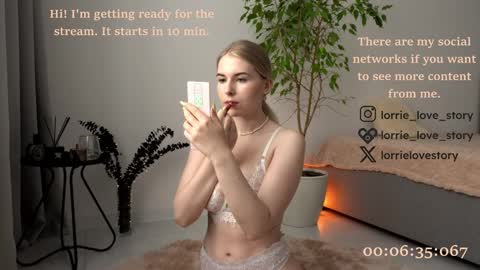 Lorrie online show from February 12, 4:00 pm