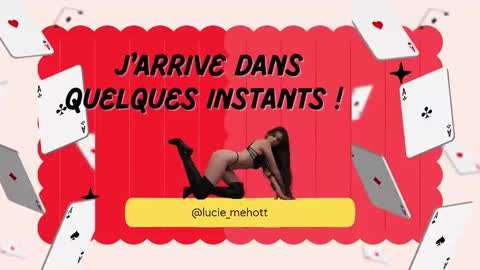 Lucie hot follow me on  online show from November 23, 9:42 am