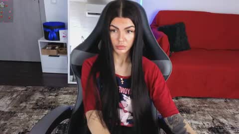 Snapshot of luckyrebel_ chatting on July 4, 7:03 am Monika online show from July 4, 7:03 am