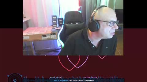 Andy online show from February 21, 1:28 am