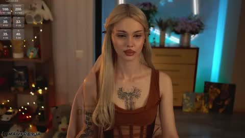 Snapshot of manifreyja chatting on April 17, 9:51 pm Amelie online show from April 17, 9:51 pm